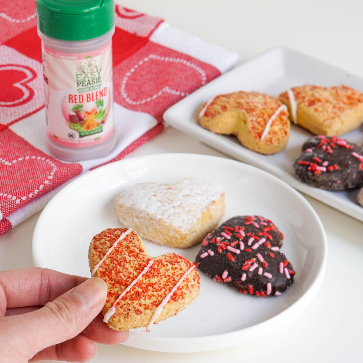 EasyPeasie Red Blend Valentine Cookies Recipe &ndash; Easy Peasie, LLC