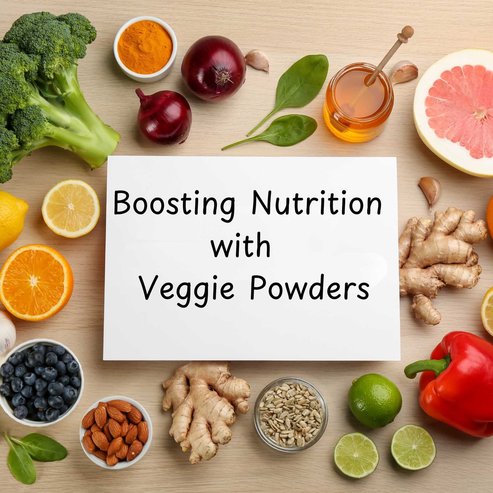 boosting nutrition with veggie powders