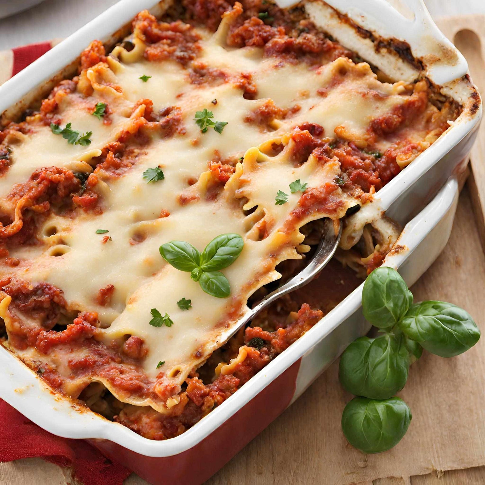 Lasagna with a Veggie Twist