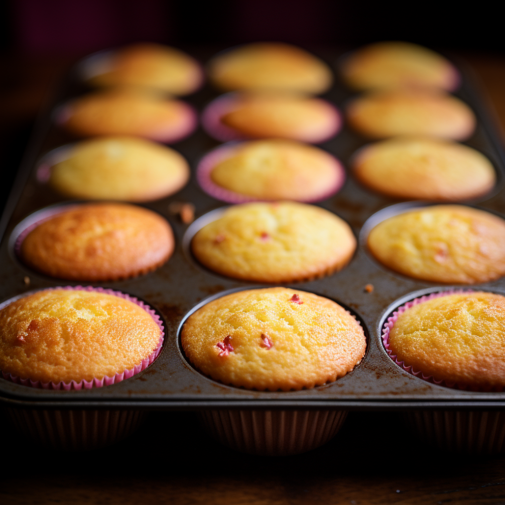 Corn Muffins with EasyPeasie Red Veggie Blend (beets, carrots, peas, squash). Veggie Hack for Picky Eaters