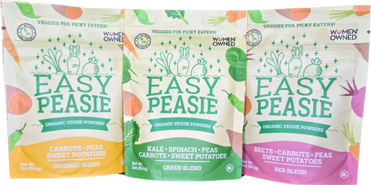 photo of 3-pack Easy Peasie veggie powder pouches