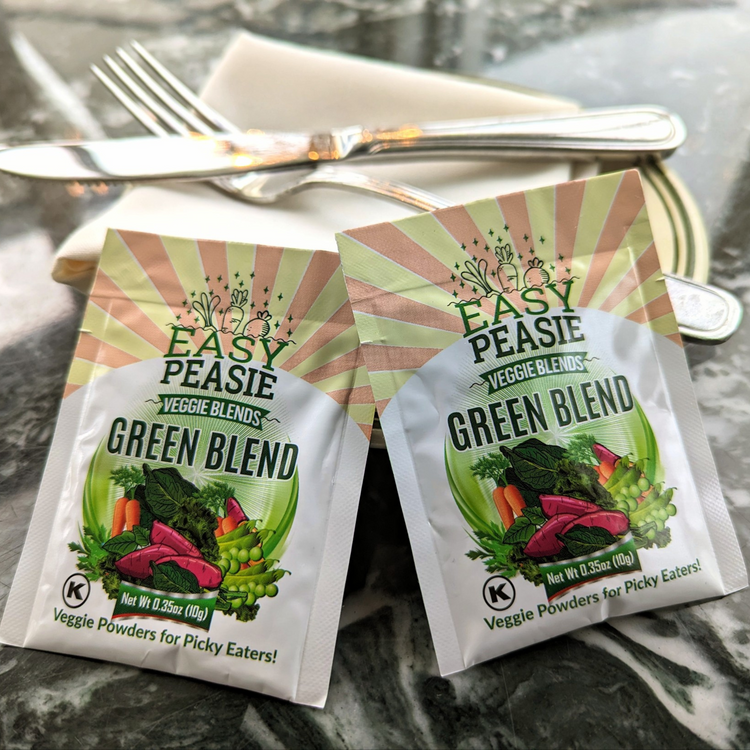 Green Blend, 0.35oz 7-Pack of Single Tablespoon Packets