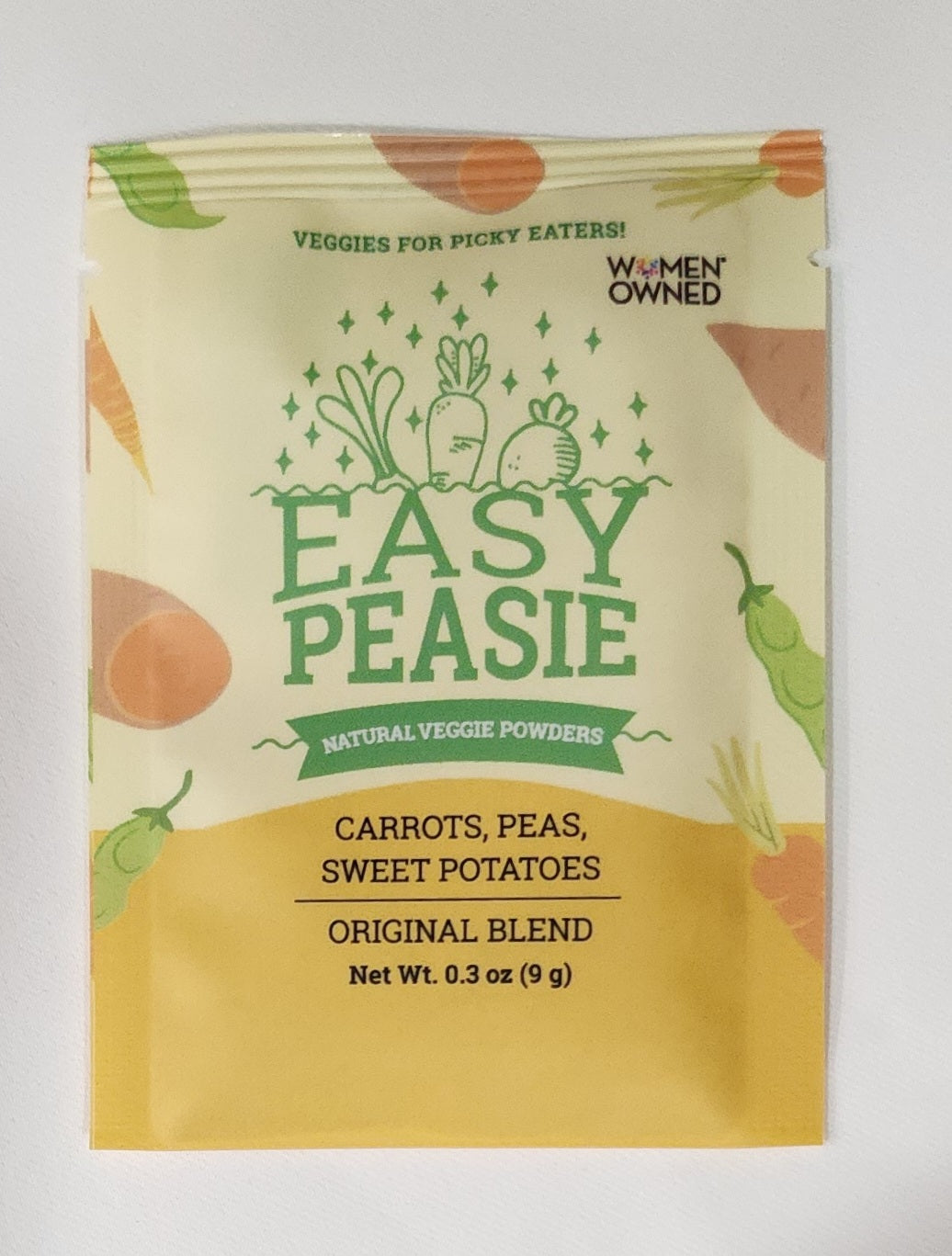 Veggie Powder for Picky Eaters | Original Blend, Daily Serving Packet (5-packet Travel Bundle) | Easy Peasie