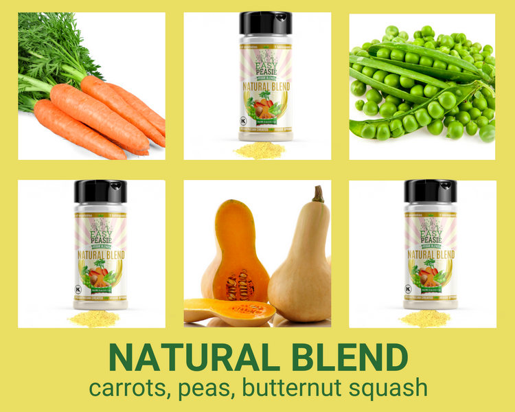 Natural Blend, 5oz - EasyPeasie Vegetable Powder Blend