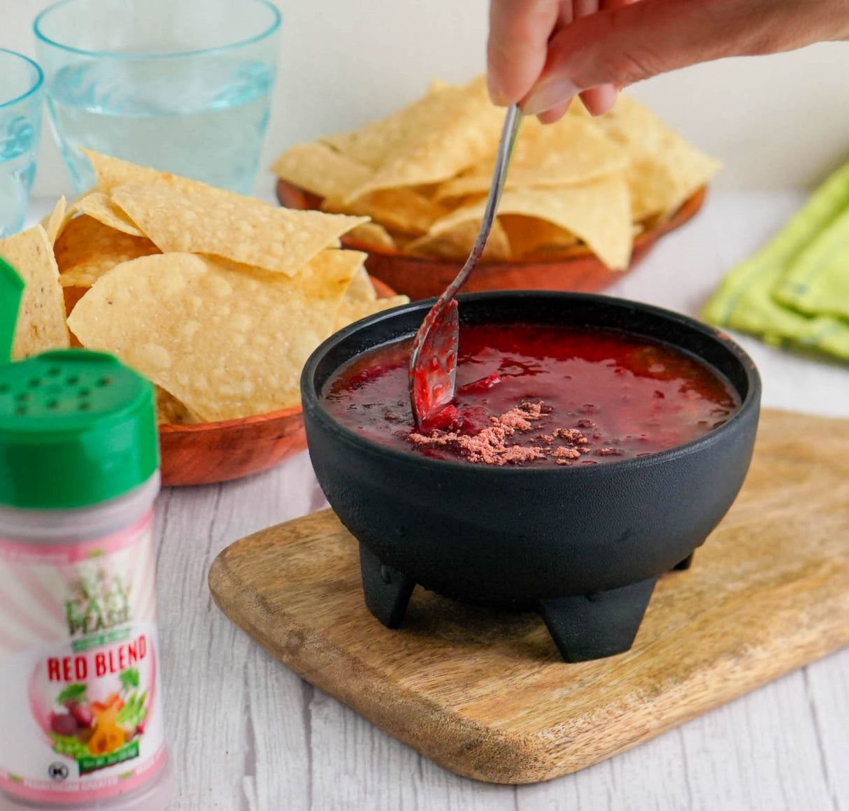 Veggie Powder for Picky Eaters | Red Blend (2oz jar) | Easy Peasie